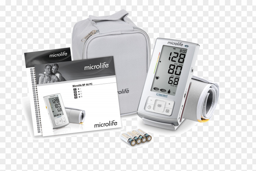 Brat Microlife Corporation Atrial Fibrillation Blood Pressure Sphygmomanometer Stethoscope PNG