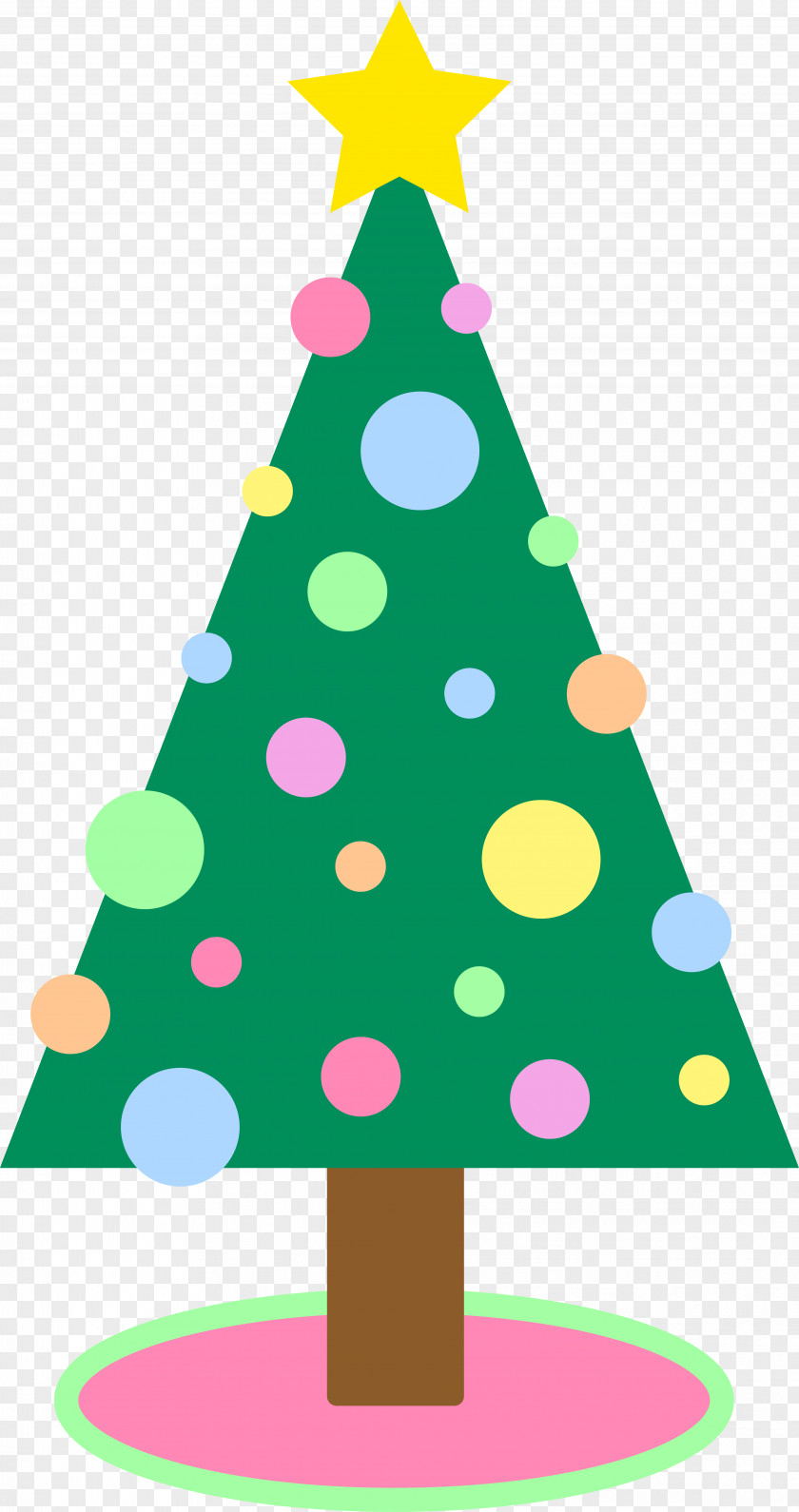 Cute Holiday Cliparts Santa Claus Christmas Tree Ornament Clip Art PNG