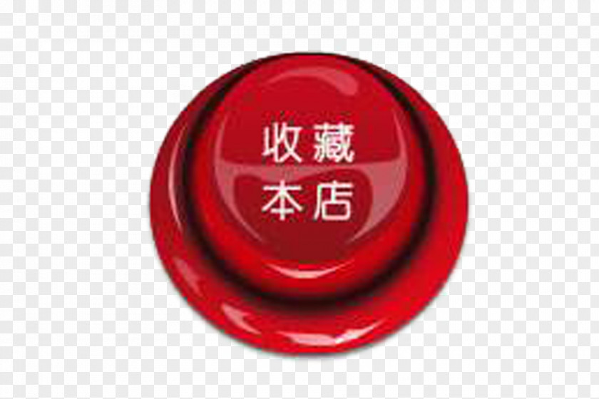 Red Button Store Taobao Collecting Shop PNG