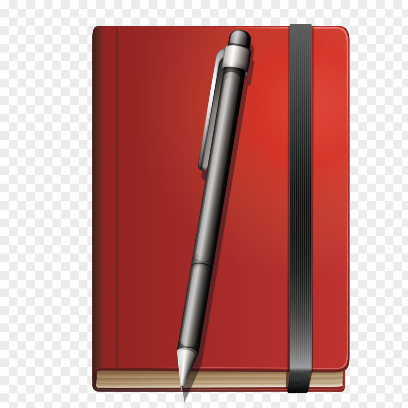 Vector Notebook Pen PNG