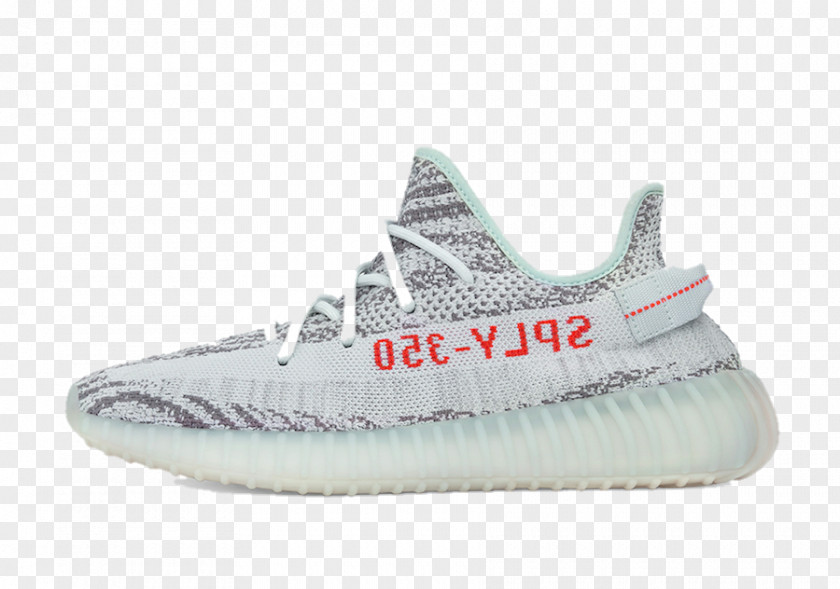 Adidas Yeezy Blue Tints And Shades Color PNG