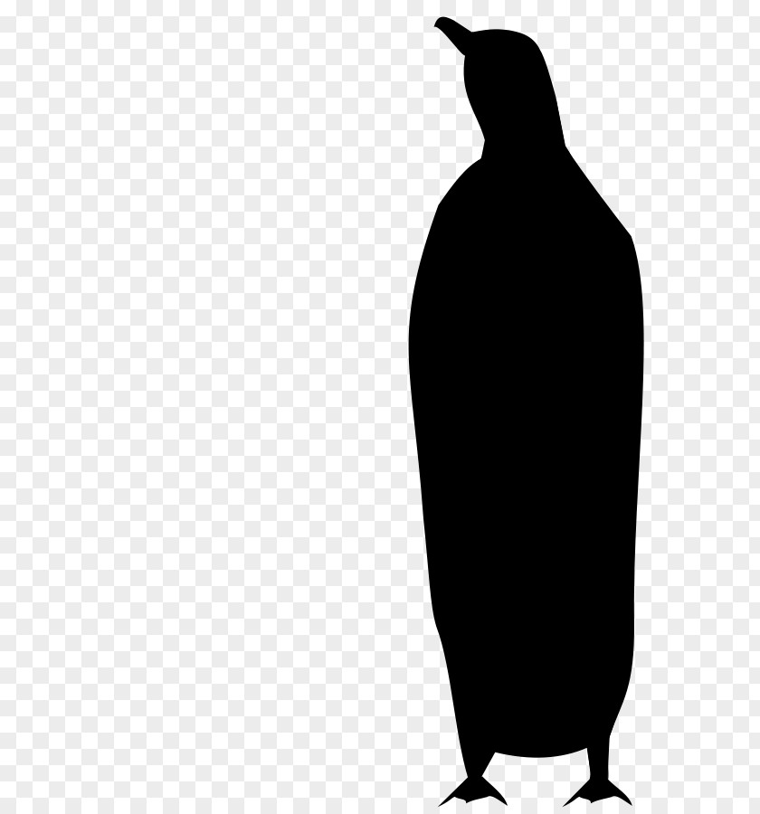 Penguin Silhouette Font Beak PNG