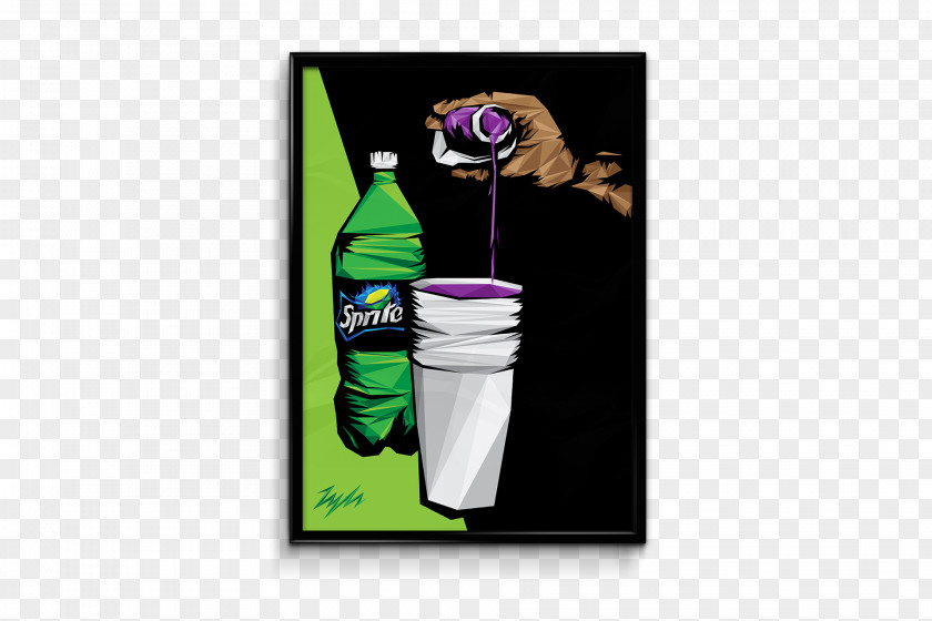 Purple Sprite Drank Codeine PNG