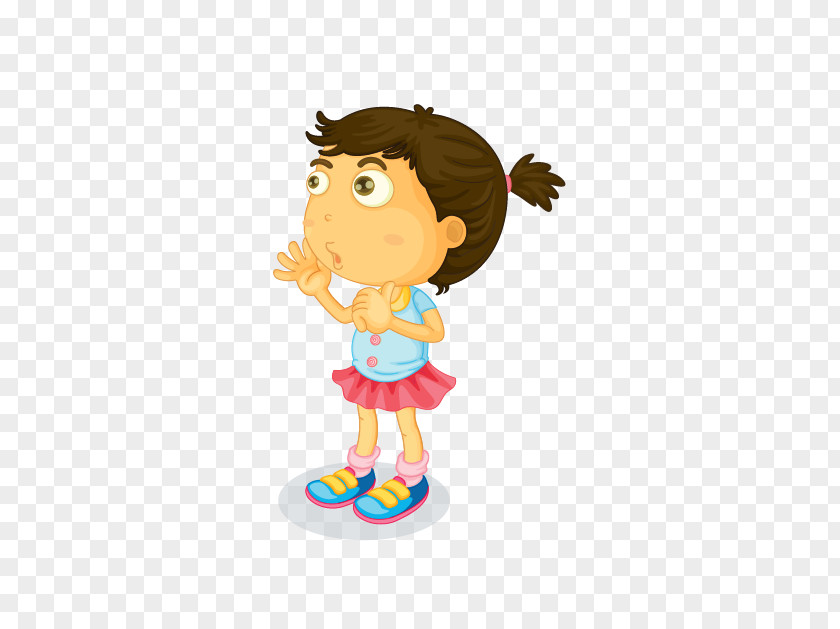 Cartoon PNG , Girl clipart PNG