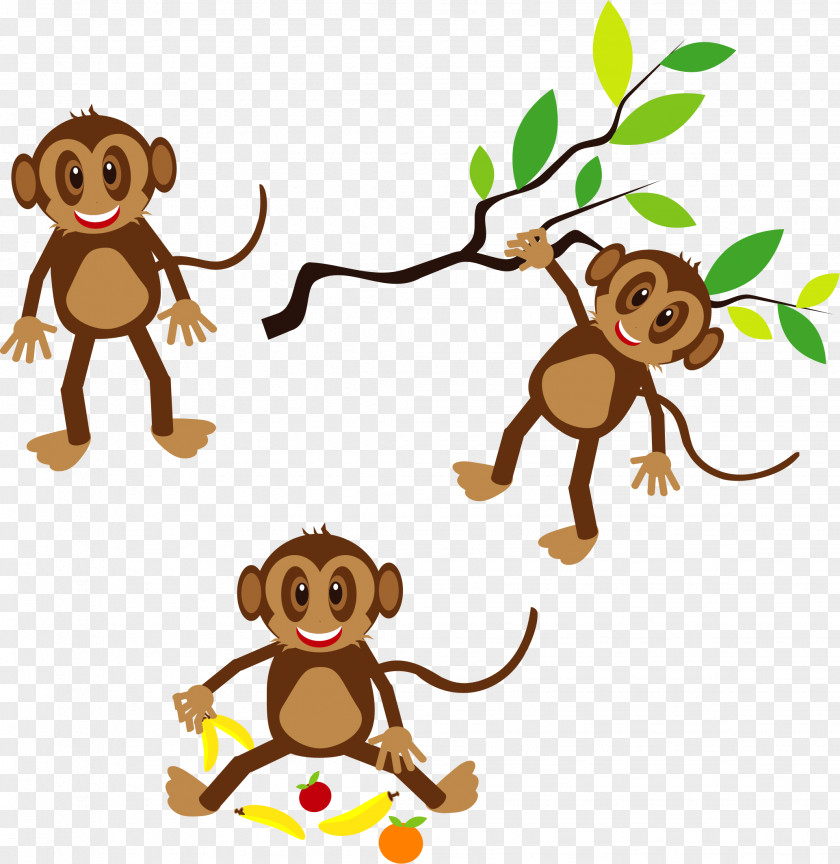 Monkey Clip Art PNG