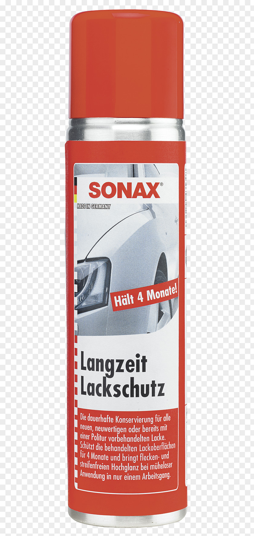Paint Protection Sonax Long-Term CoatingProtection 400 Millilitres Spray Can Motor Oil Lubricant Aerosol Product PNG