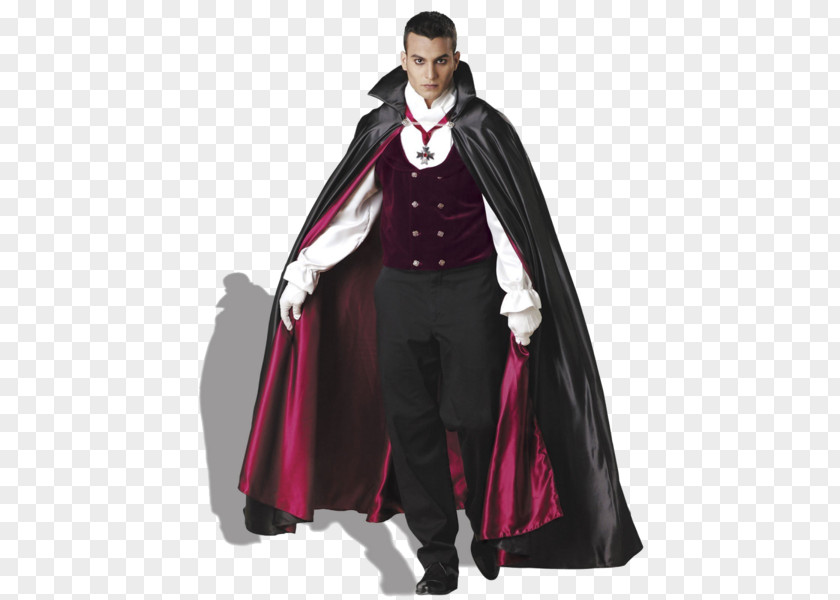 Vampire Count Dracula Costume Masquerade Ball Clothing PNG