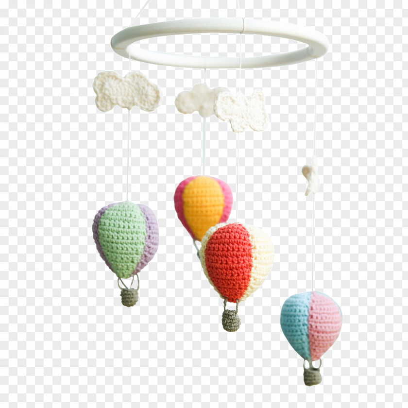 Air Balloon Crochet Jewelry Hot Amigurumi PNG