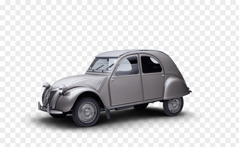 Car Classic Citroën 2CV Conservatoire PNG