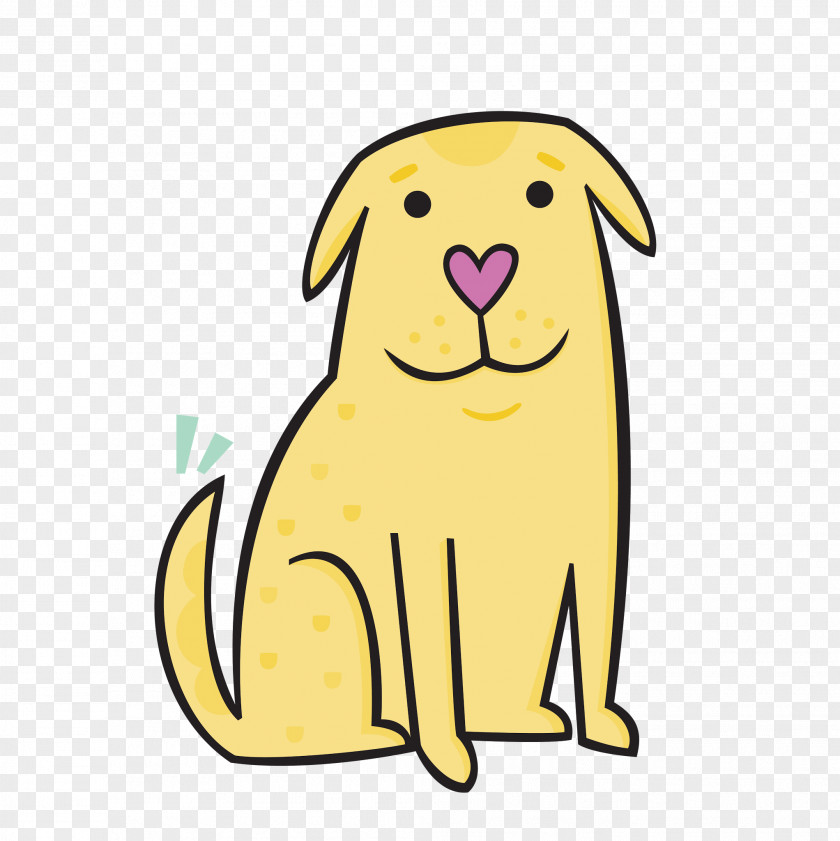 Dog Cartoon Golden Retriever Labrador Puppy Pet Breed PNG