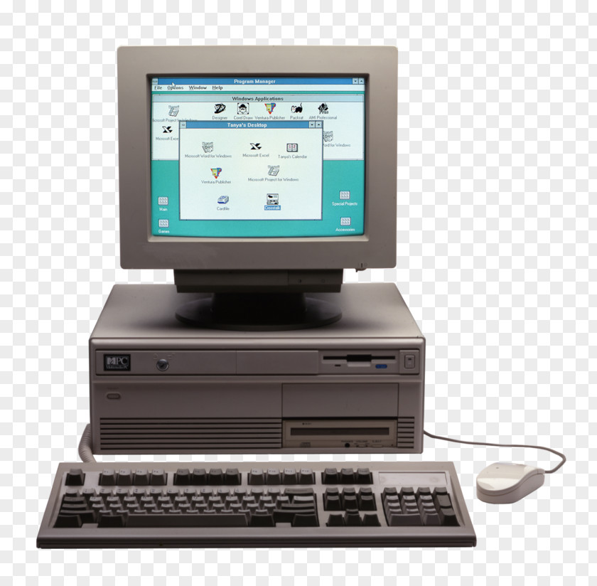 Microsoft Windows 3.0 Personal Computer MS-DOS PNG