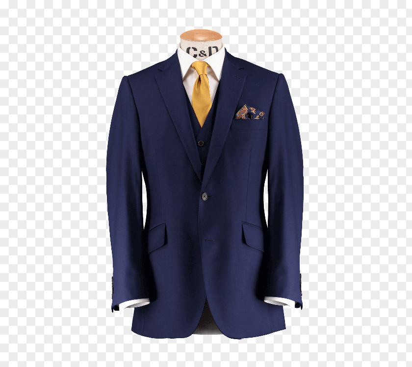 Blazer Button Suit Navy Blue Clothing Tuxedo PNG