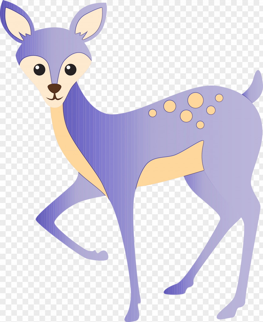Deer Wildlife Fawn Tail Animal Figure PNG