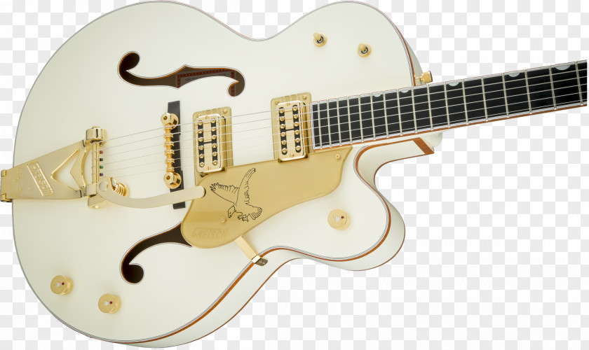 Guitar Gretsch White Falcon Archtop Semi-acoustic PNG