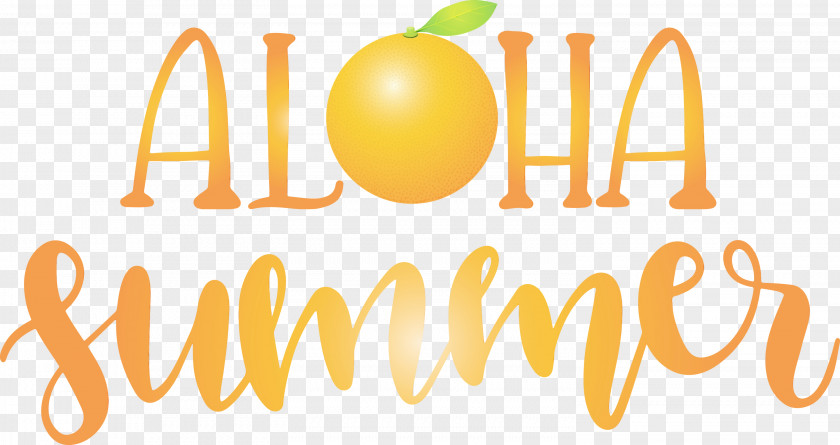 Logo Font Yellow Happiness Fruit PNG