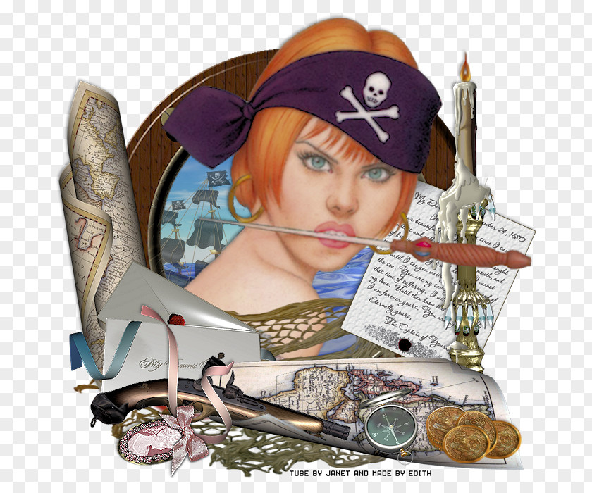 Pirate Border Product Human Behavior Illustration PNG