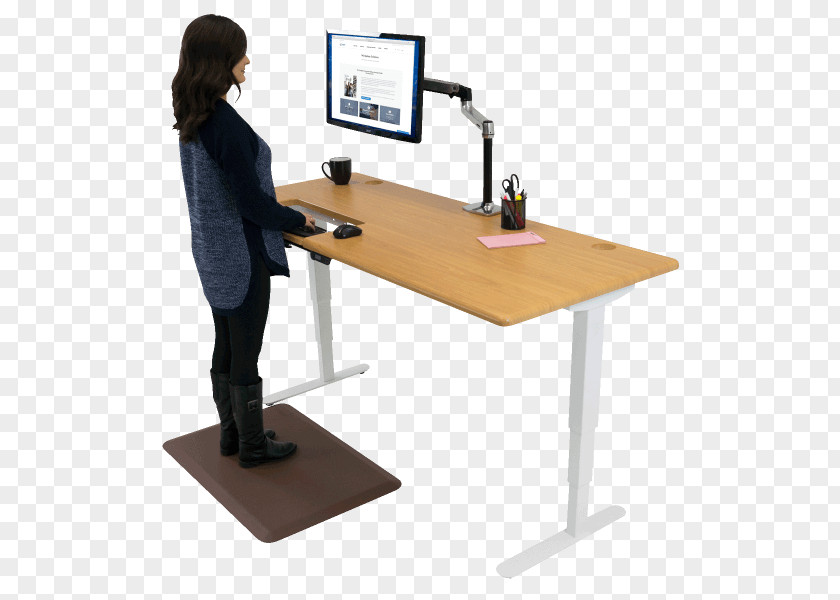 Standing Desk Treadmill Varidesk PNG