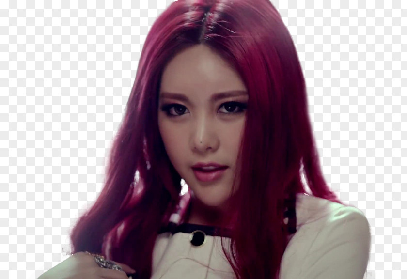 Ara Qri T-ara NUMBER NINE Red Hair No.9 PNG