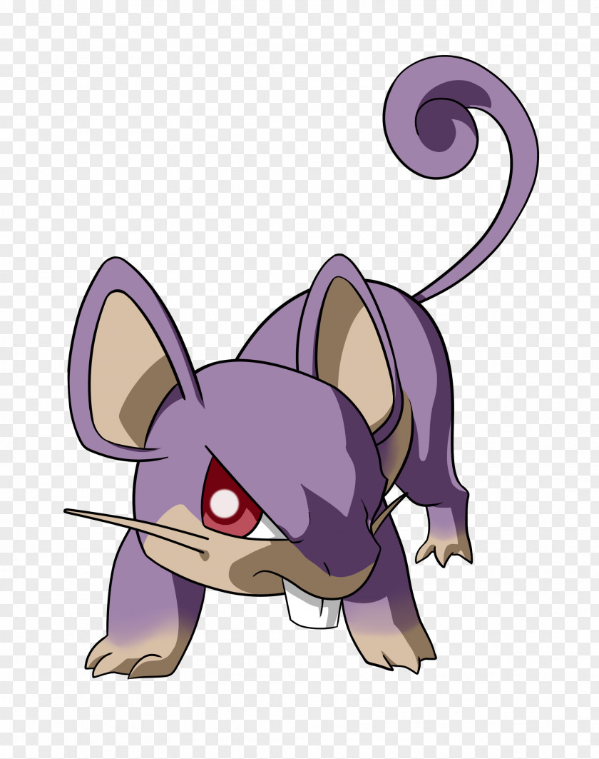 Idle Animations Pokémon FireRed And LeafGreen Rattata Red Blue Raticate PNG