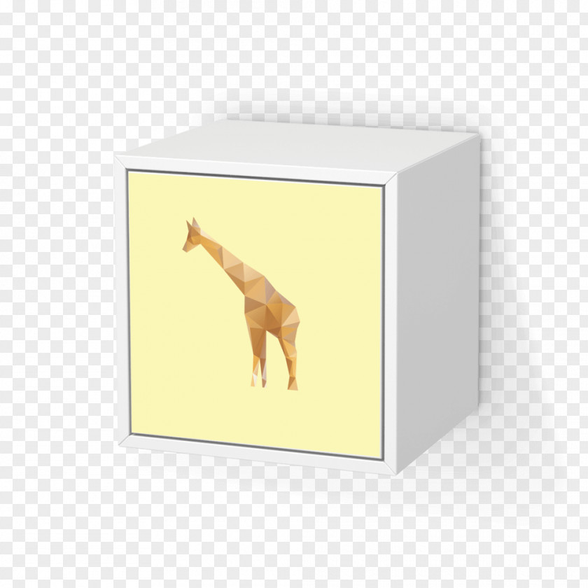 Origami Poster Giraffe Rectangle Industrial Design PNG