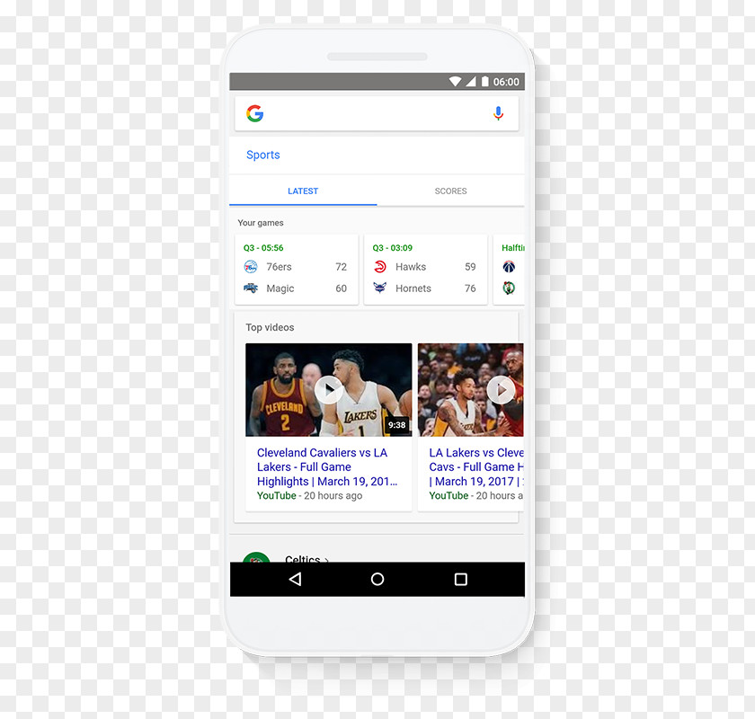 Smartphone Google Search Play PNG