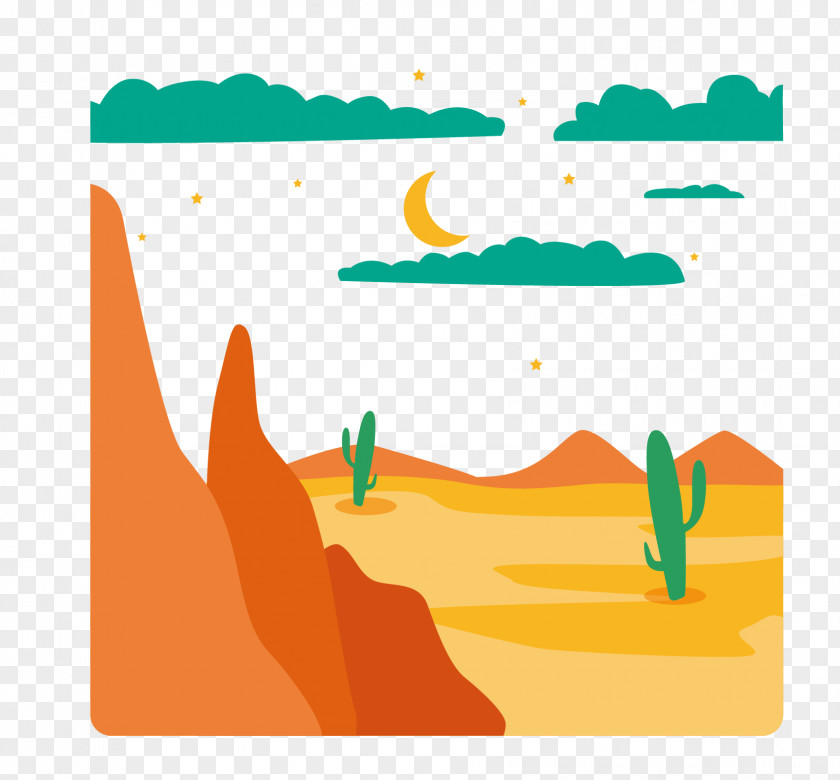 Vector Desert Mountain Euclidean Computer File PNG