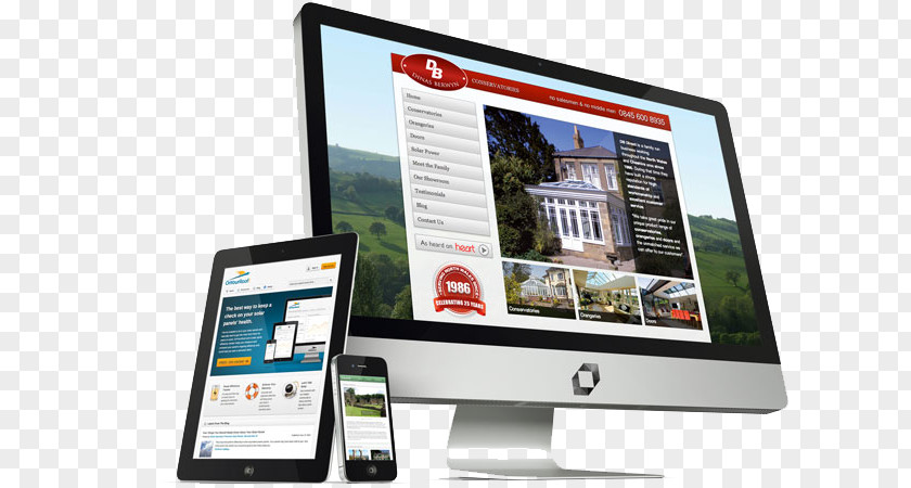 Web Design Development Responsive PNG