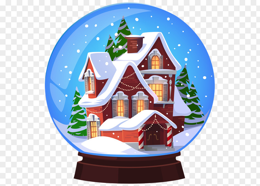 Cottage Royal Christmas Message Santa Claus Gingerbread House Clip Art PNG