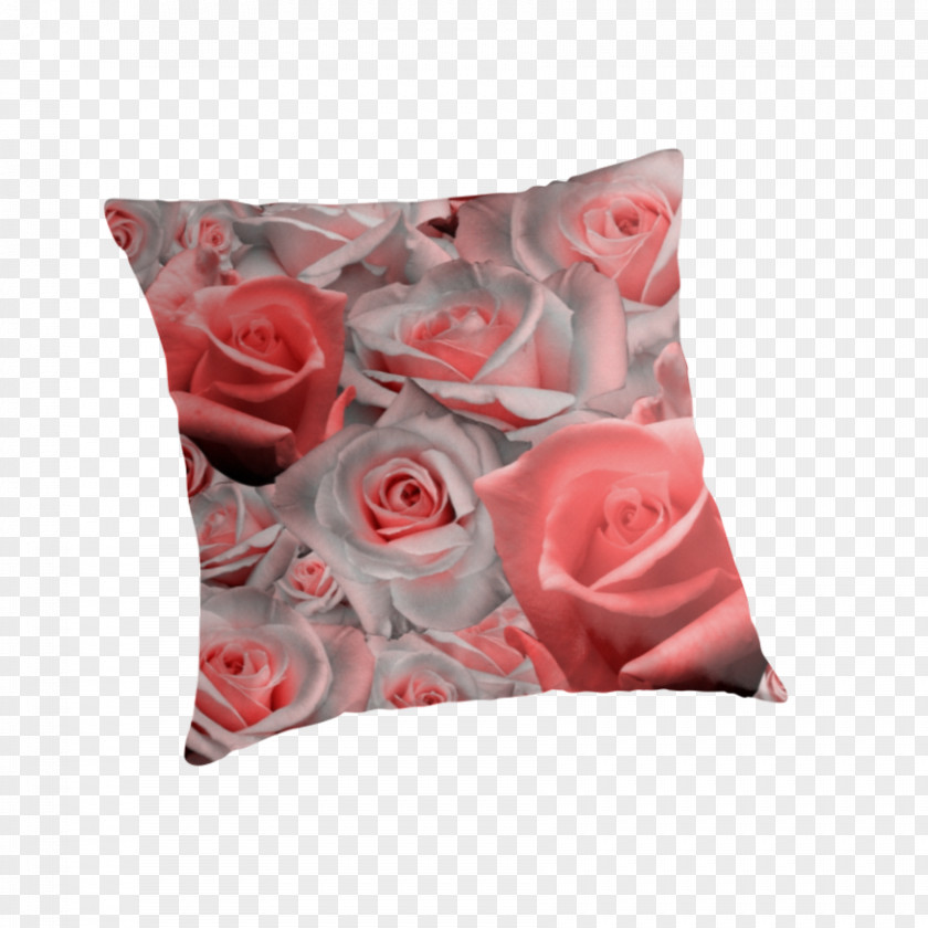 Soft Pink Rose Pillow Cushion Throw Pillows Rectangle RED.M PNG