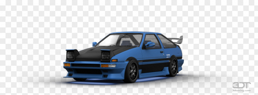 Toyota Ae86 Bumper City Car Compact Motor Vehicle PNG