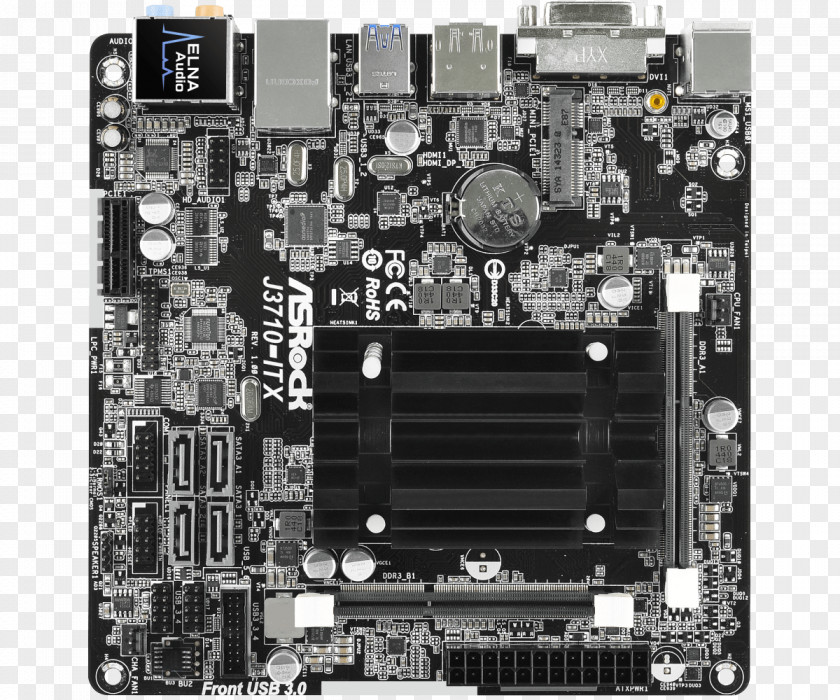 Intel Mini-ITX Motherboard ASRock SO-DIMM PNG