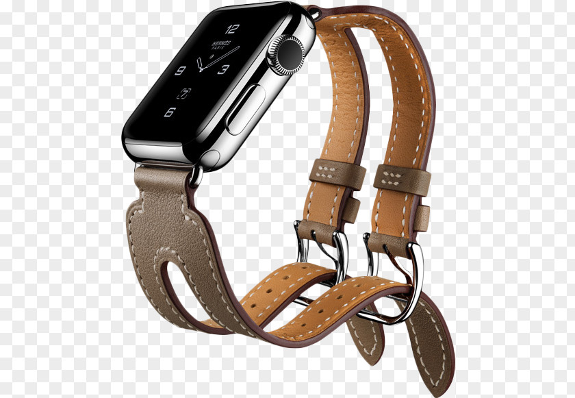 Leather Watch Apple Series 2 3 Hermxe8s PNG