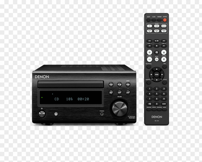Stereo Information Denon Receiver Digital Audio Broadcasting FM High Fidelity PNG