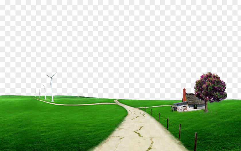 Country Road Display Resolution Image High-definition Video Wallpaper PNG