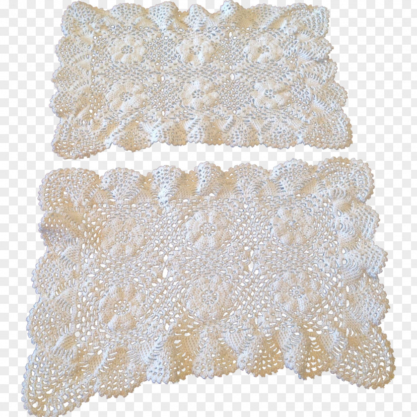 Doily Lace Crocheted Embroidery PNG