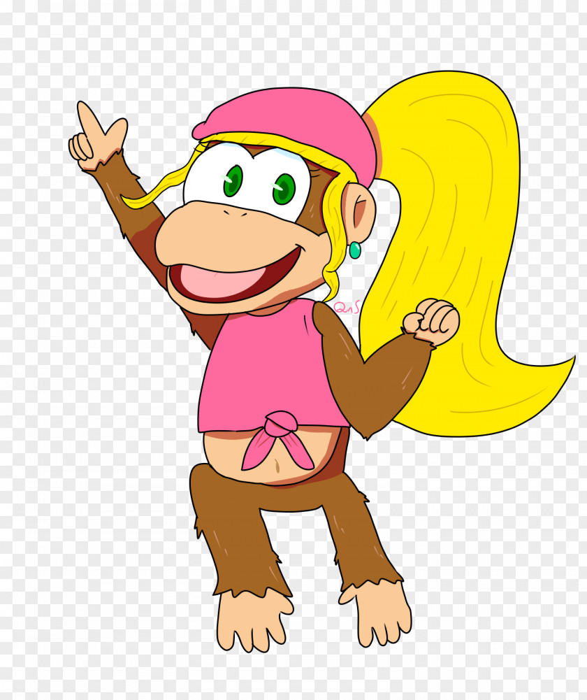 Hey Diddle Characters Donkey Kong Country 3: Dixie Kong's Double Trouble! Country: Tropical Freeze Returns Nintendo Clip Art PNG