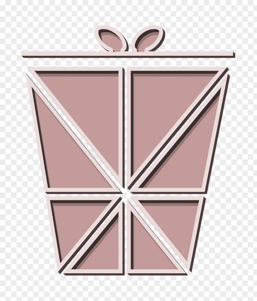 Metal Peach Christmas Icon Gift Giftbox PNG