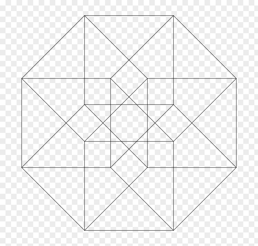 Tesseract Geometry Vertex Clip Art PNG