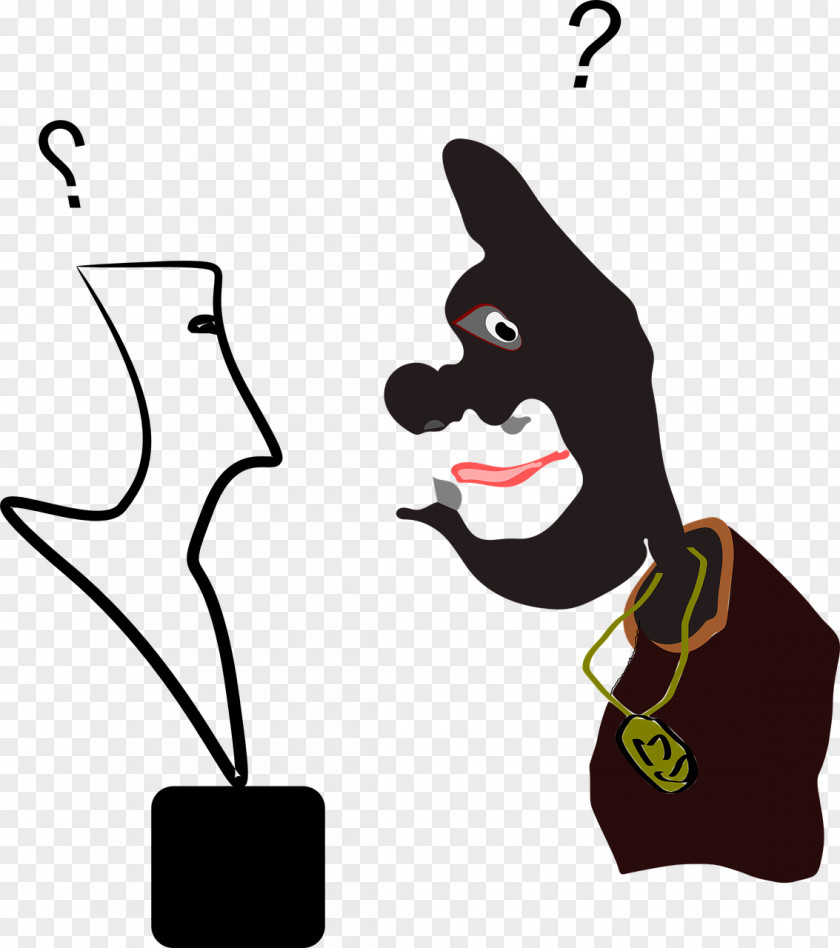 Confused Man Cartoon Royalty-free Clip Art PNG