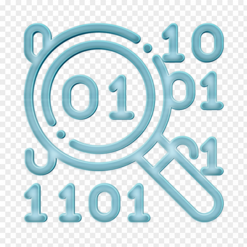 Hacker Icon Code Binary PNG