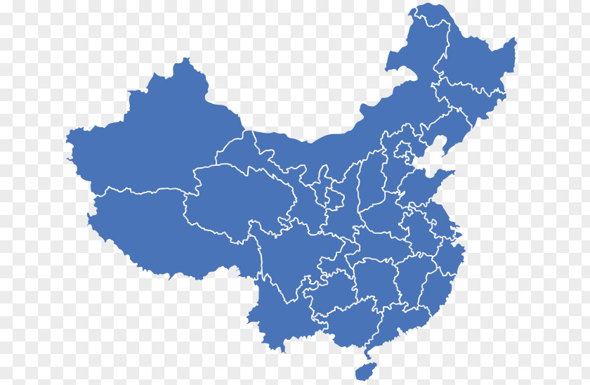 Map Of China Clip Art PNG