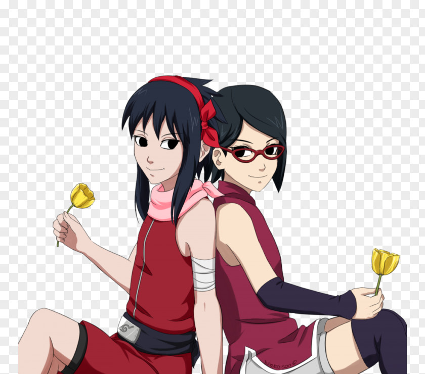 Naruto Sarada Uchiha Sakura Haruno Uzumaki Sasuke Karin PNG