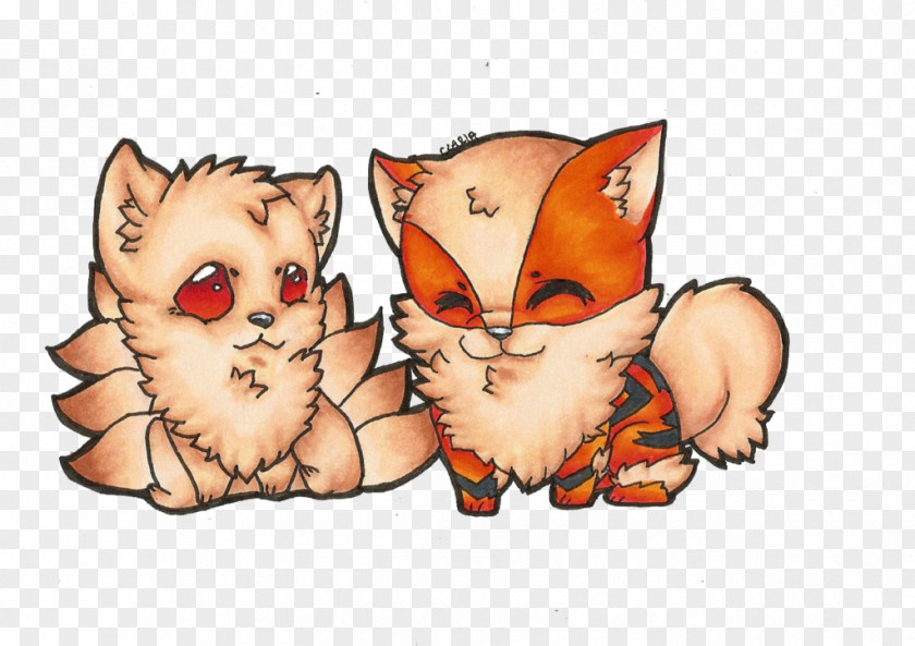Nine Tails Kitten Ninetales Arcanine Pokémon Battle Revolution PNG
