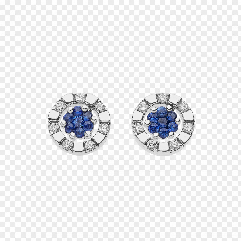 Sapphire Earring Jewellery Diamond Carat PNG