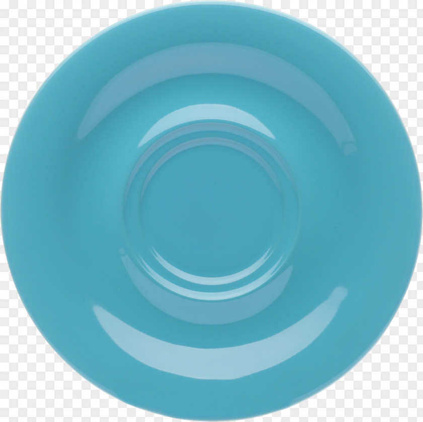 Saucer Tableware Turquoise Teal Cobalt Blue Plate PNG