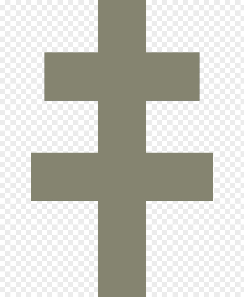 Symbol Cross Of Lorraine Modern Paganism PNG