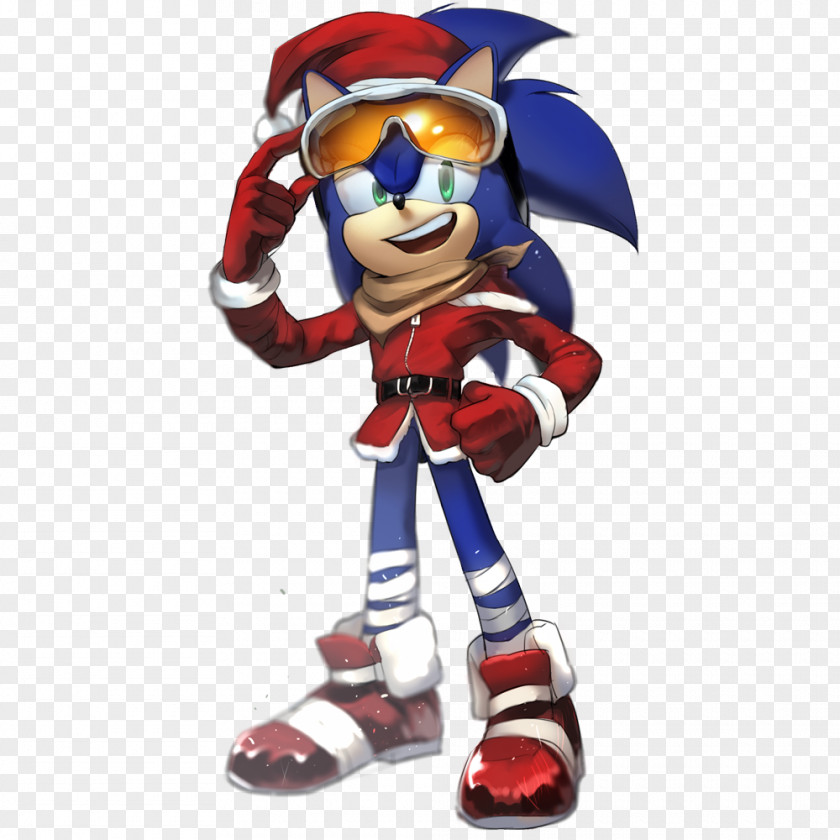 Marry Christmas Sonic The Hedgehog & Sega All-Stars Racing Boom Amy Rose And Secret Rings PNG