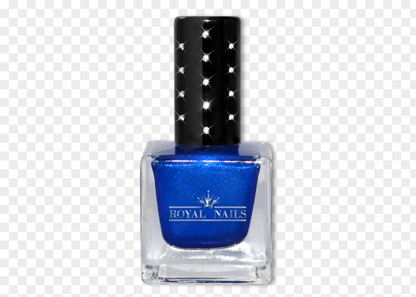 Nail Pomo Polish Cobalt Blue PNG