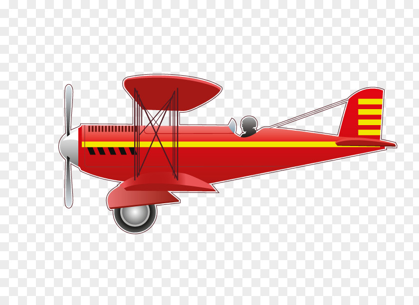 Rouge_stock Biplane Airplane Paper Aircraft Sticker PNG