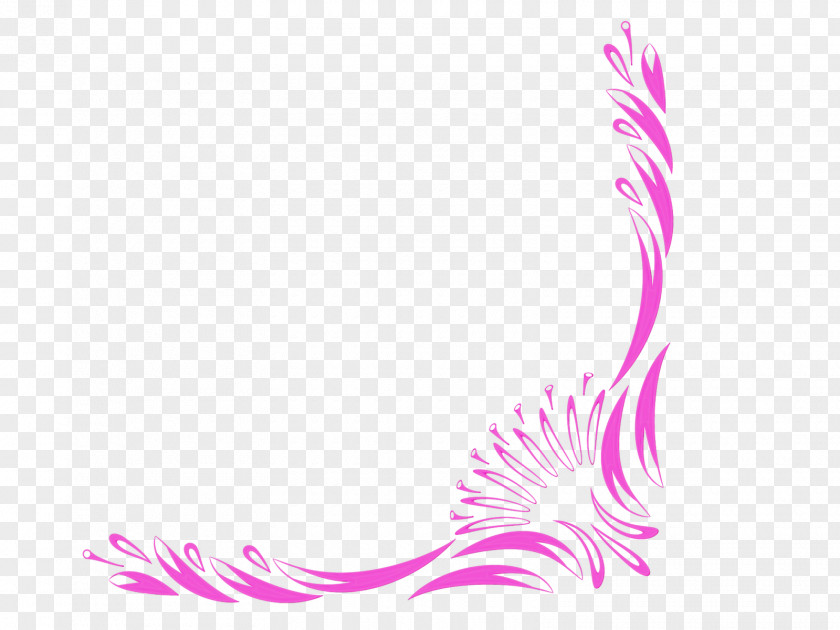 Plant Magenta Watercolor PNG